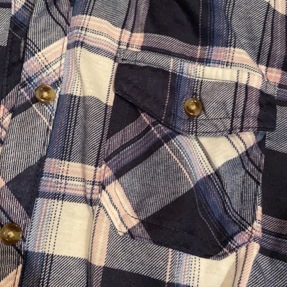 Plaid Button Up - Picture 6 of 7